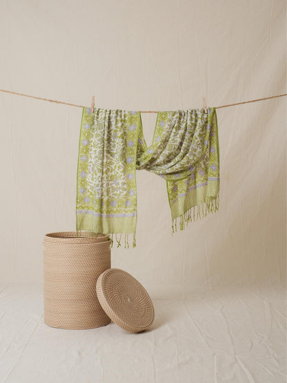 Scarf Batik 50 - Rimbun Alas - Light Green | DNi