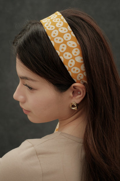 Scarf Batik Kawung Sen - Yellow | TCK