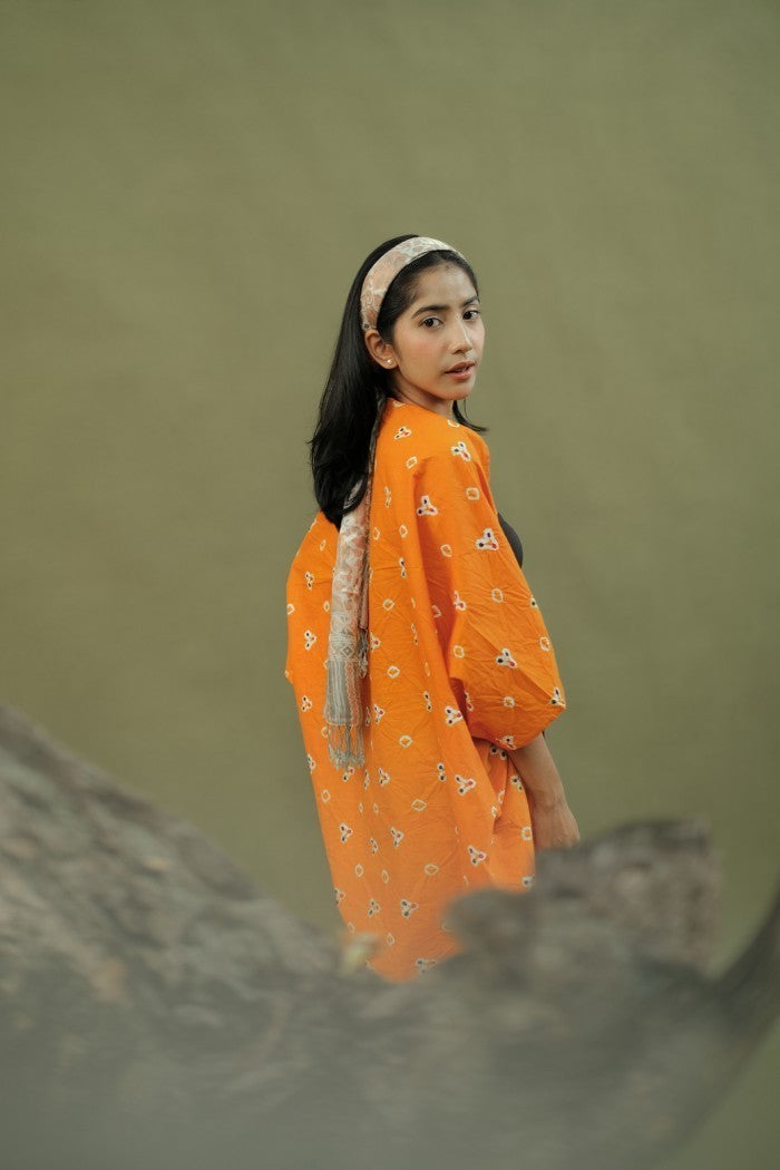 Manika Outer - Orange