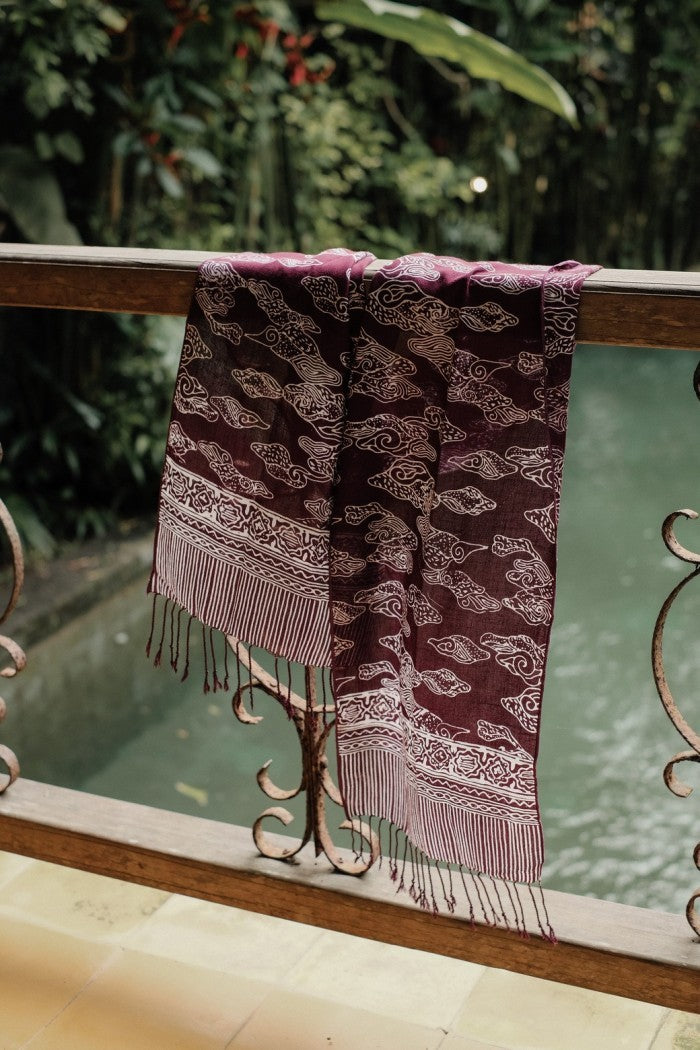 Scarf Batik U11 Purple