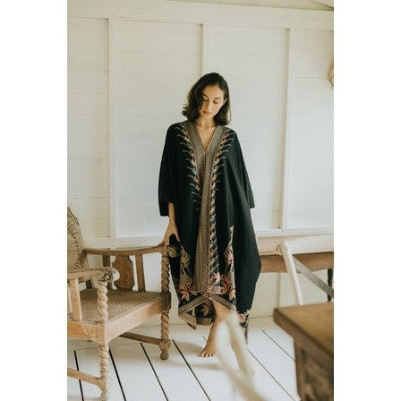 Amira Kaftan Dress Batik 08