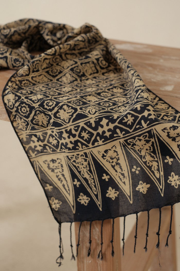 Scarf Batik Songket - Blue | DNC