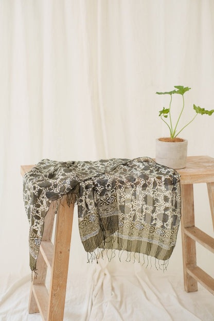 Selendang Sutra Batik - 90 - SLDG90BR07