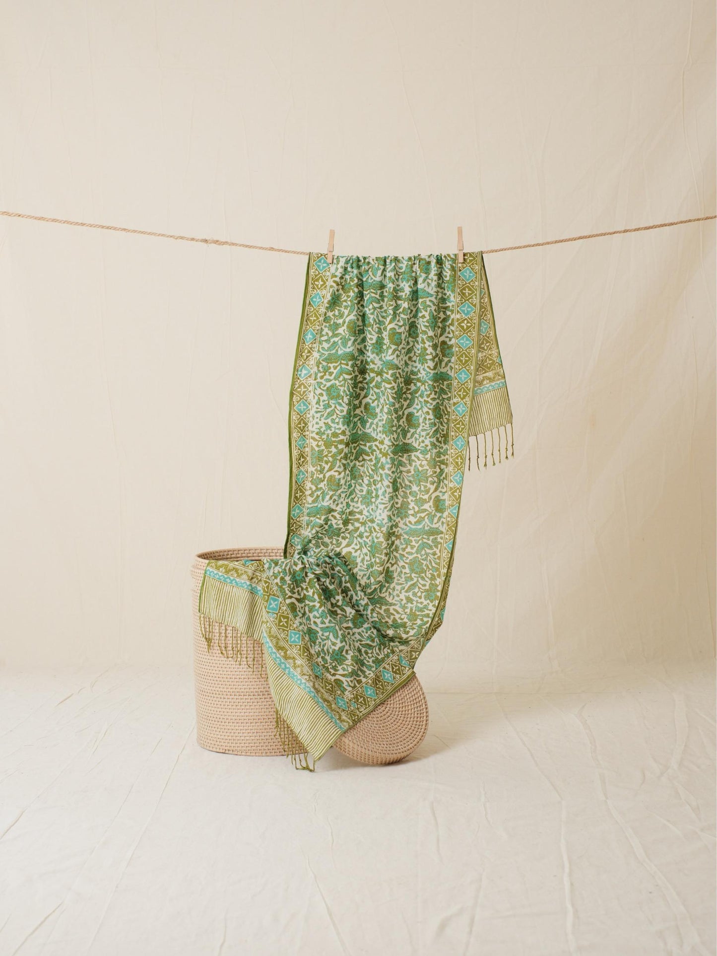 Scarf Batik 50 - Menari - Green | DNi