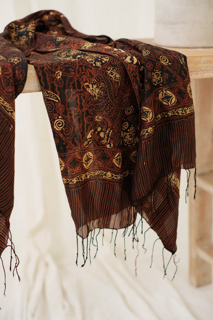Selendang Sutra Batik - 90 - SLDG90BR06