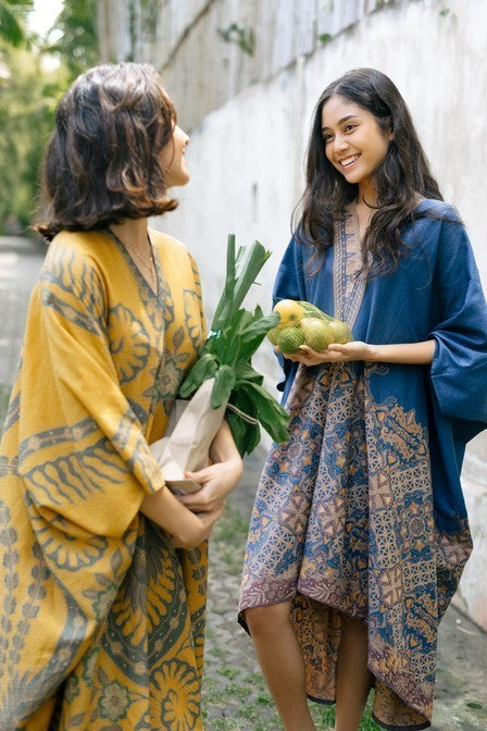 Amira Kaftan Dress Batik 10