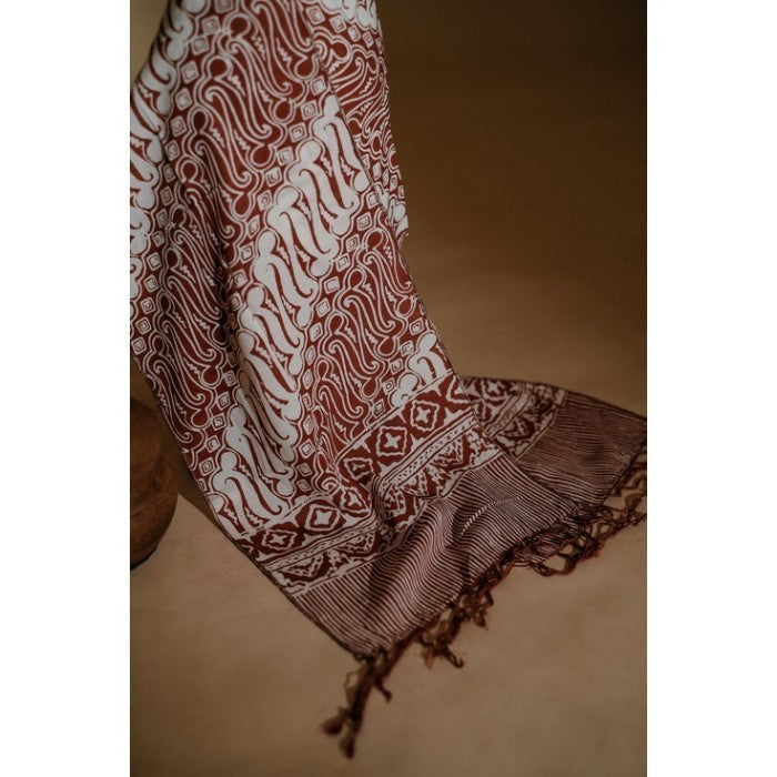 Scarf Batik TCR Parang Brown