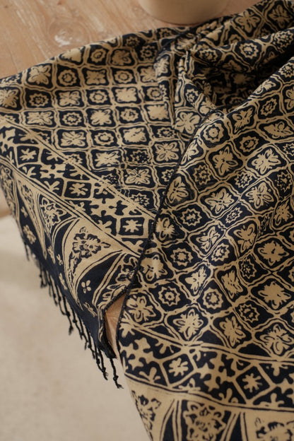 Scarf Batik Songket - Blue | DNC