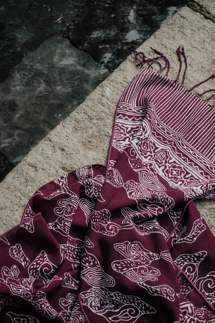 Scarf Batik U11 Purple