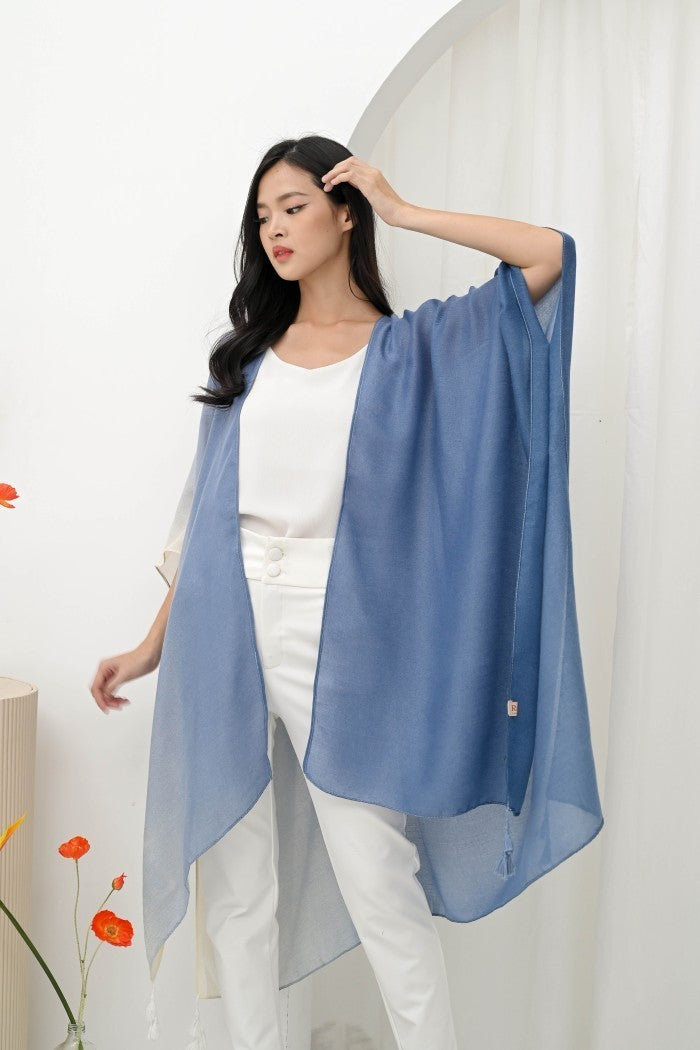 (DEFECT SALE) - Alia Outer in Blue