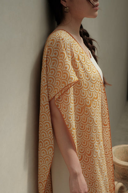 Scarf Batik Ombak - Yellow | TCK