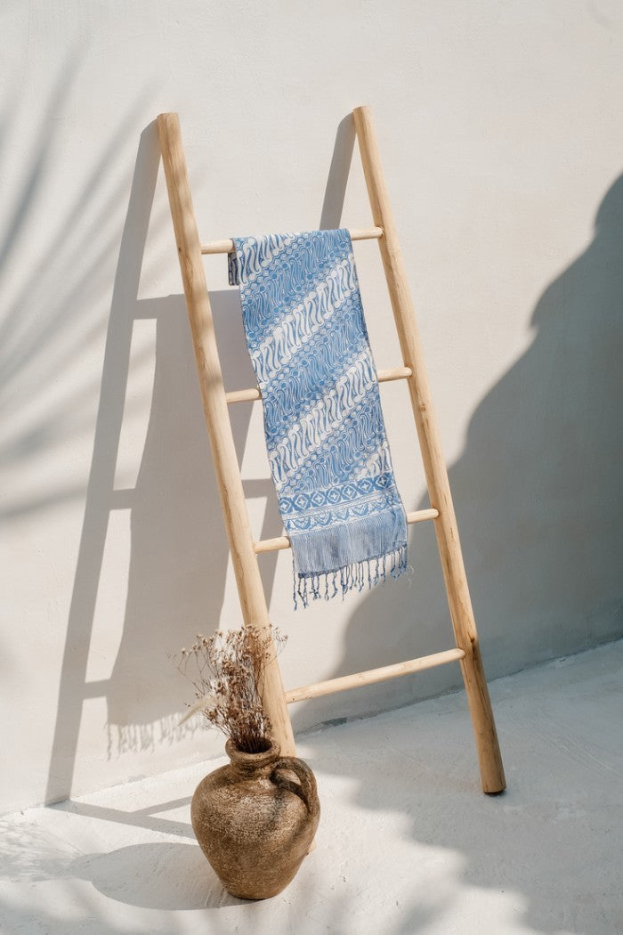Scarf Batik TCB Parang Blue