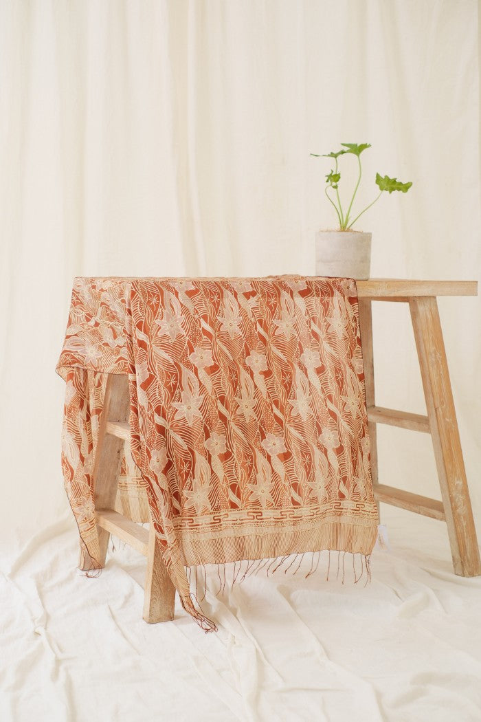 Selendang Sutra Batik - 90 - SLDG90BR08