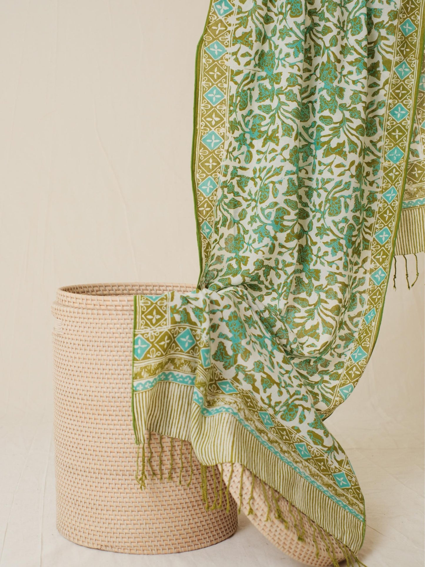 Scarf Batik 50 - Rimbun Alas - Green | DNi