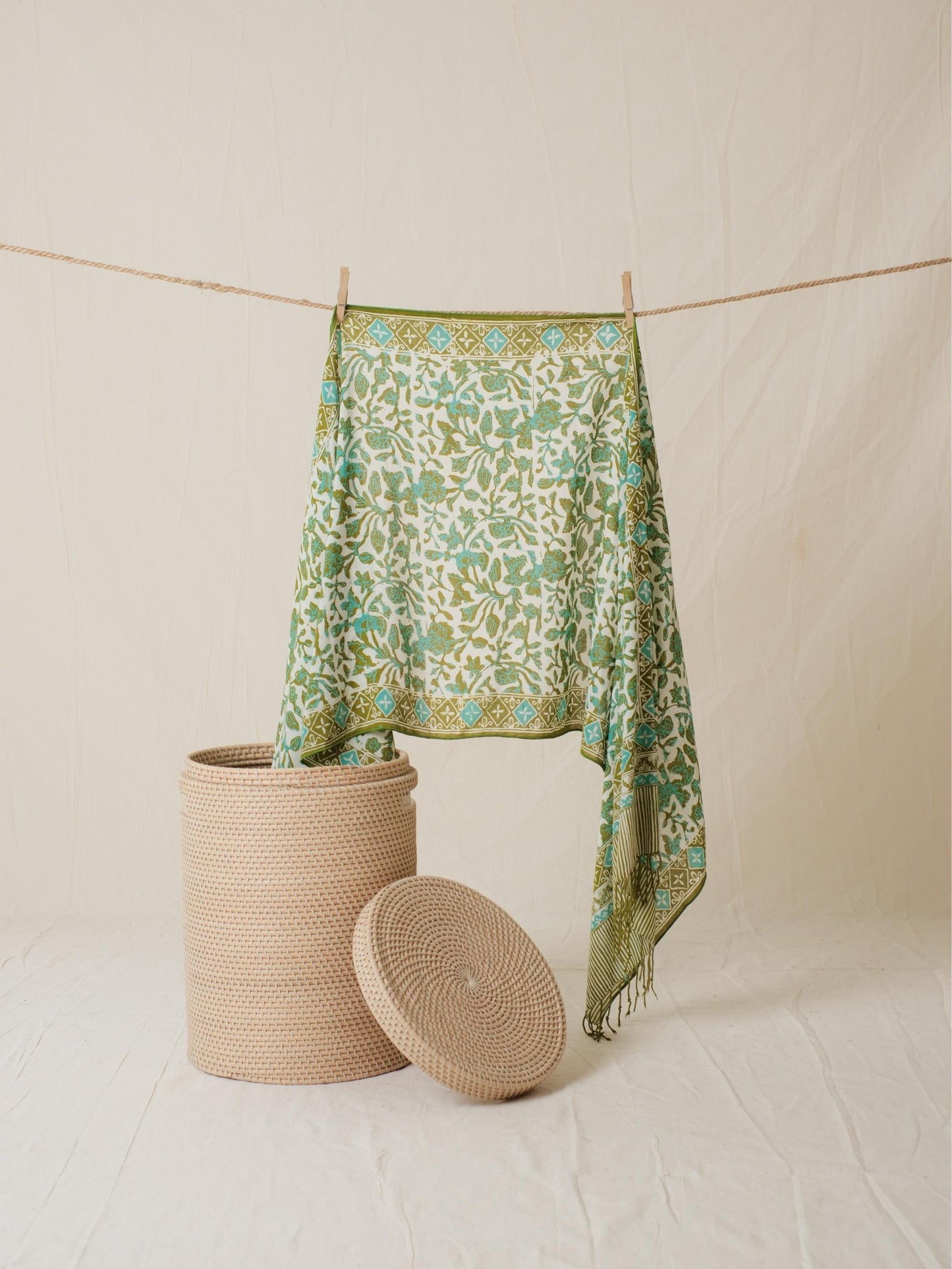 Scarf Batik 50 - Rimbun Alas - Green | DNi