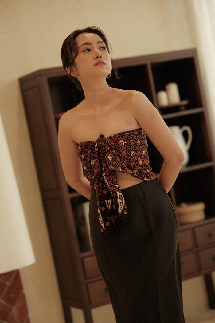 Scarf Batik Songket - Sogan | DNF