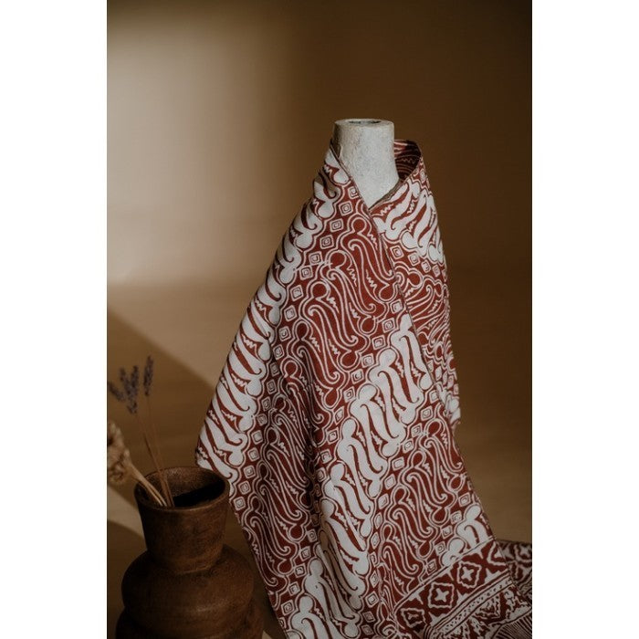Scarf Batik TCR Parang Brown
