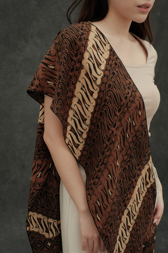 Scarf Batik Parang - Sogan | TCF