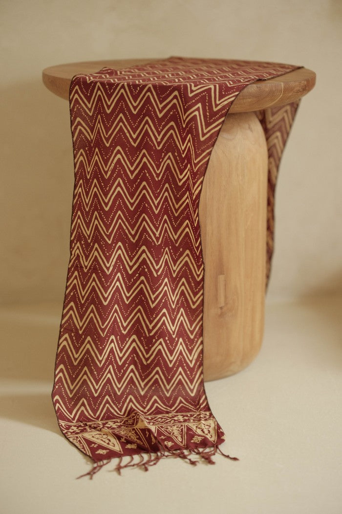 Scarf Batik Rang Rang - Brown | DNR