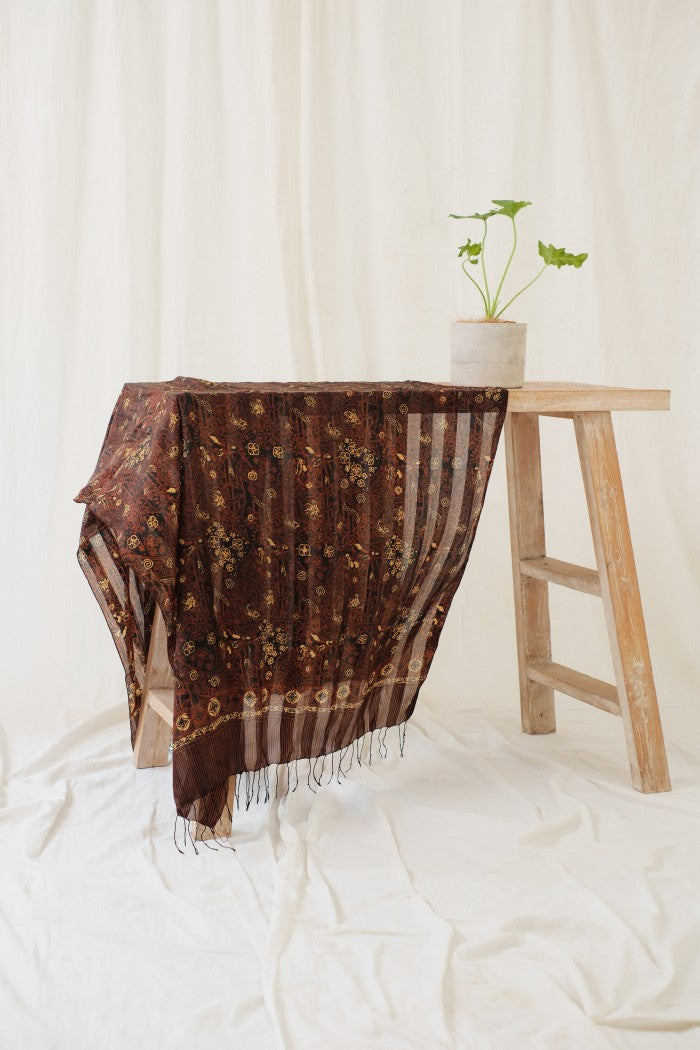 Selendang Sutra Batik - 90 - SLDG90BR06