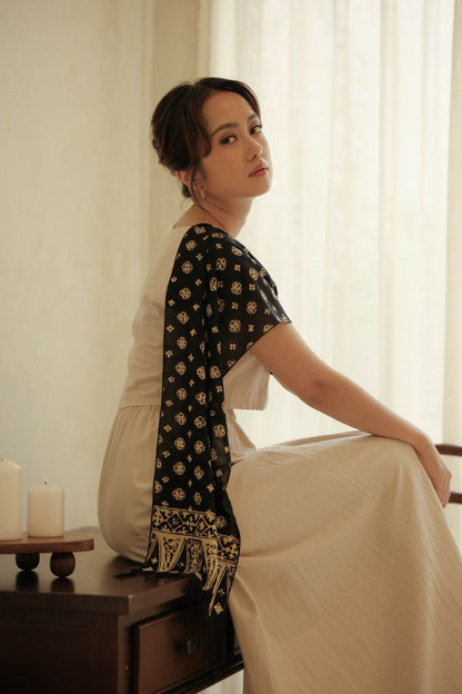 Scarf Batik Truntum - Black | DNE