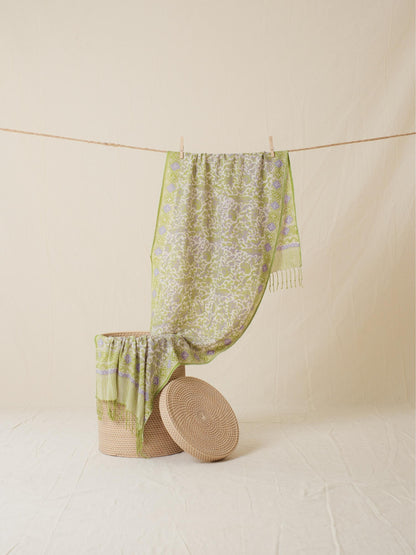 Scarf Batik 50 - Menari - Light Green | DNi