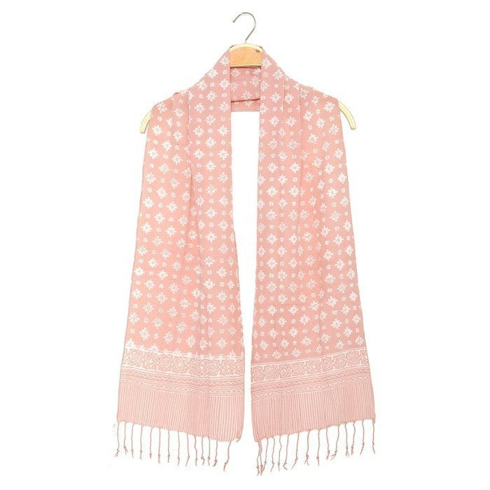 Scarf Batik L51 Cream