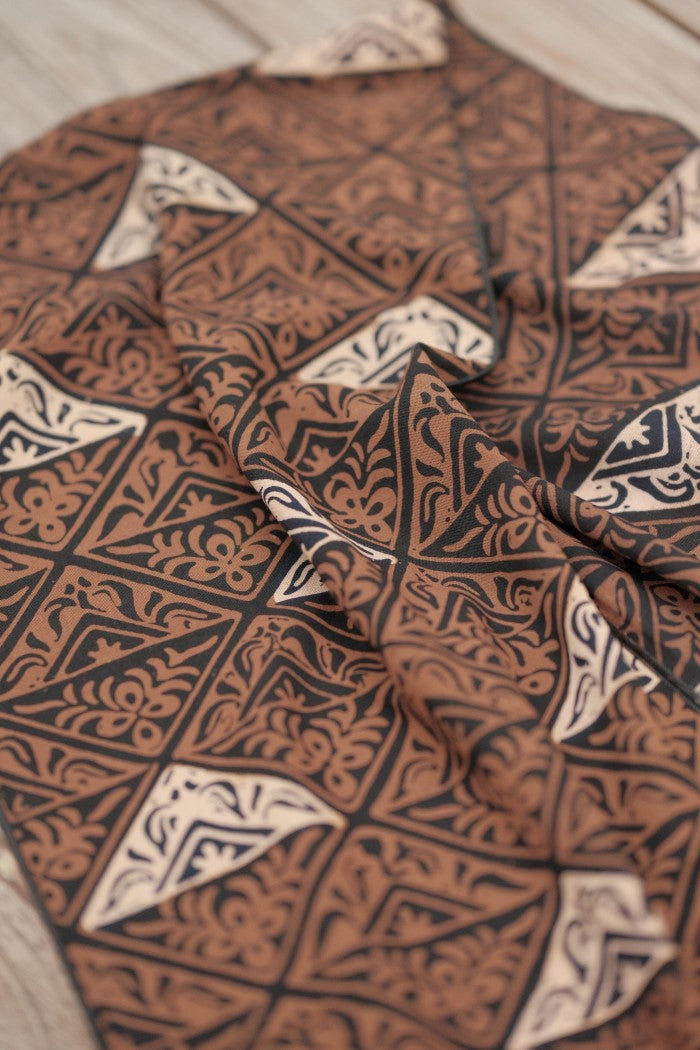 Scarf Batik Sido - Sogan | TCF