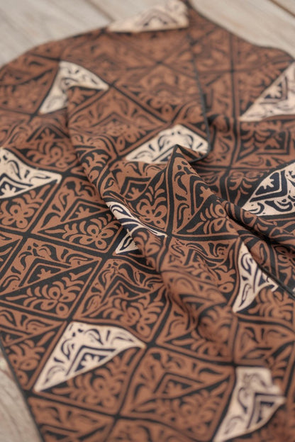 Scarf Batik Sido - Sogan | TCF