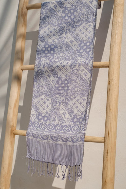 Scarf Batik TCGR Sekar Jagad Grey