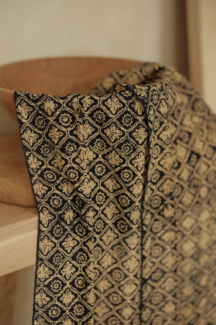 Scarf Batik Songket - Black | DNE