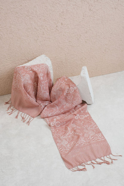 Scarf Batik L71 Cream