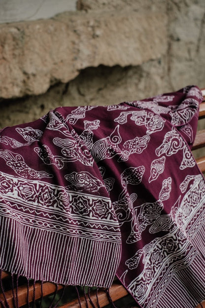 Scarf Batik U11 Purple