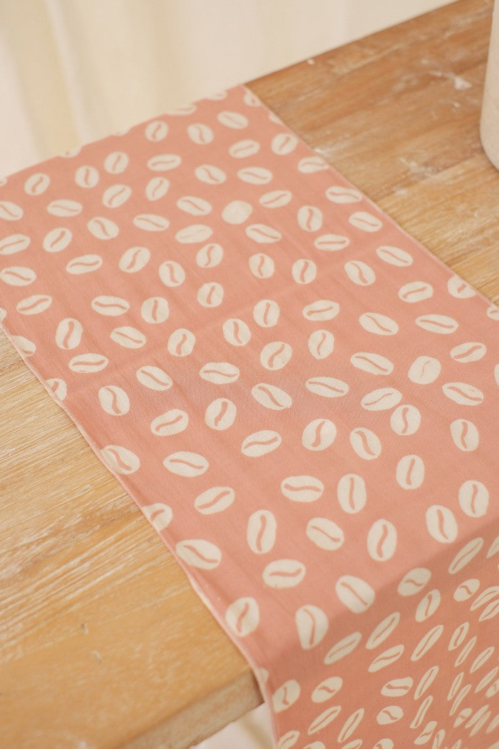 Scarf Batik Biji Kopi Cream