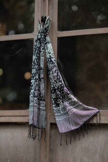 Scarf Batik E90 Black