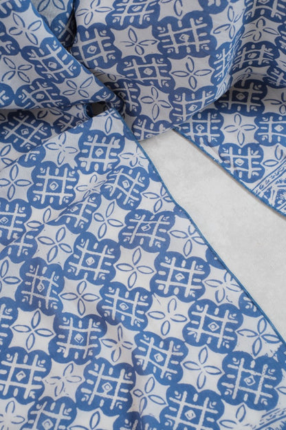 Scarf Batik TCGR Kawung XO Grey