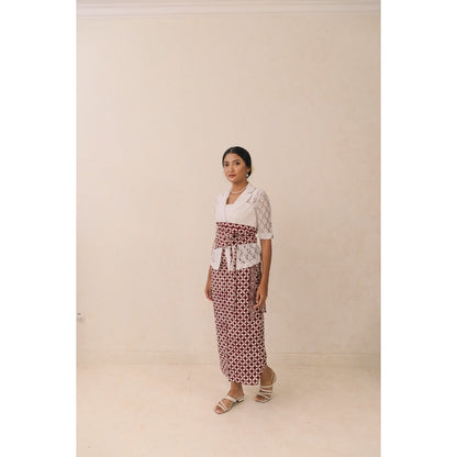 Rania in Red - Rok Lilit Batik