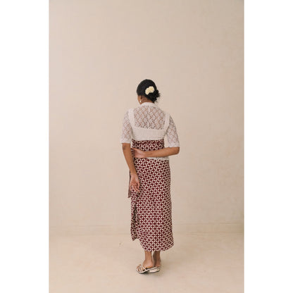 Rania in Red - Rok Lilit Batik