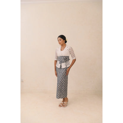 Tiara in Black - Obi Belt Batik
