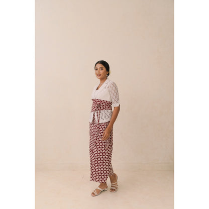 Rania in Red - Rok Lilit Batik