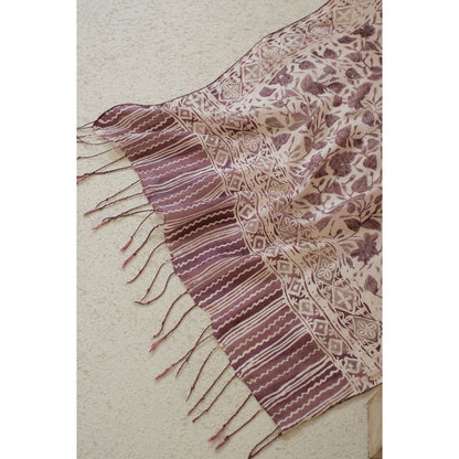 Merana in Grey - Syal Batik Sutra - 55