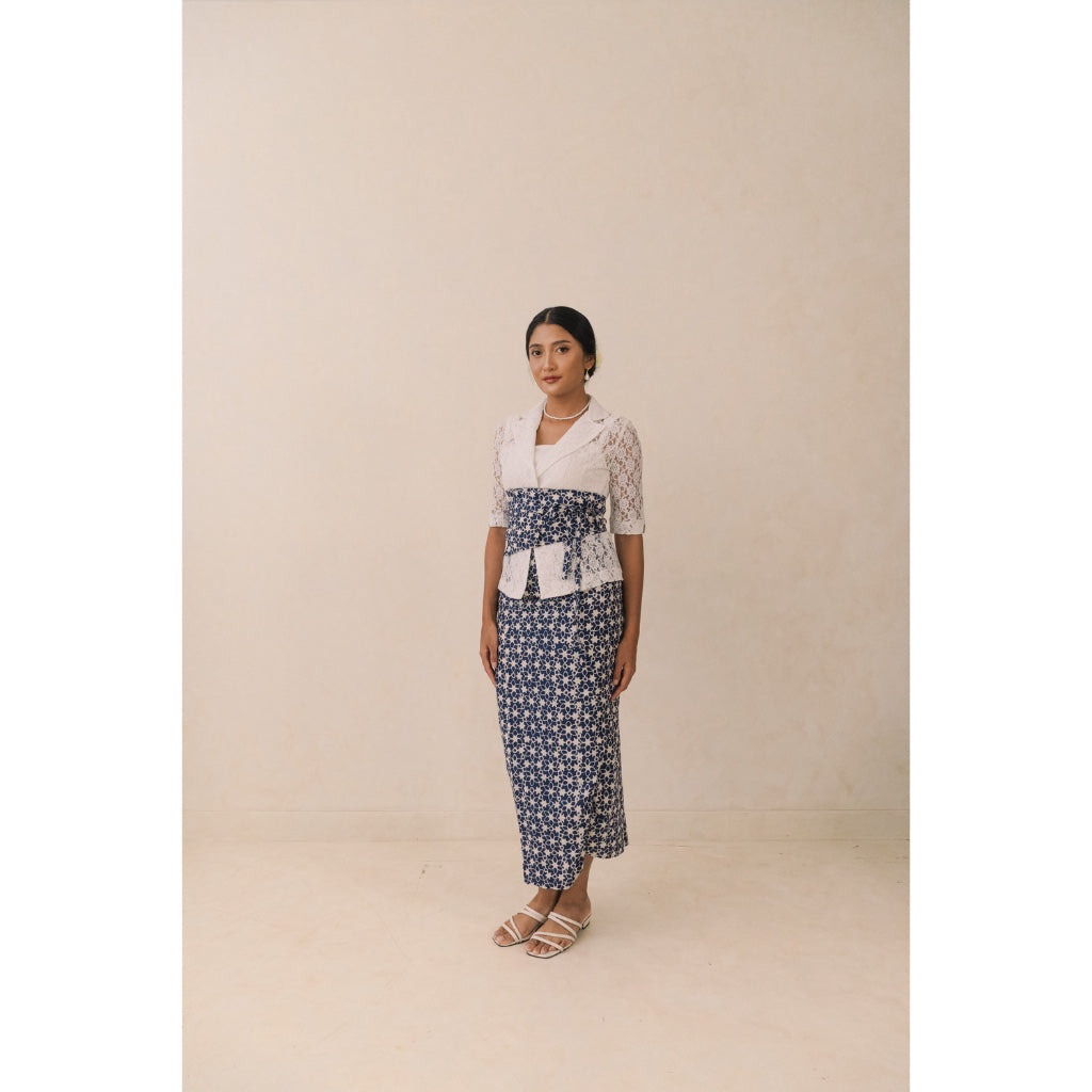 Kamala in Blue - Rok Lilit Batik