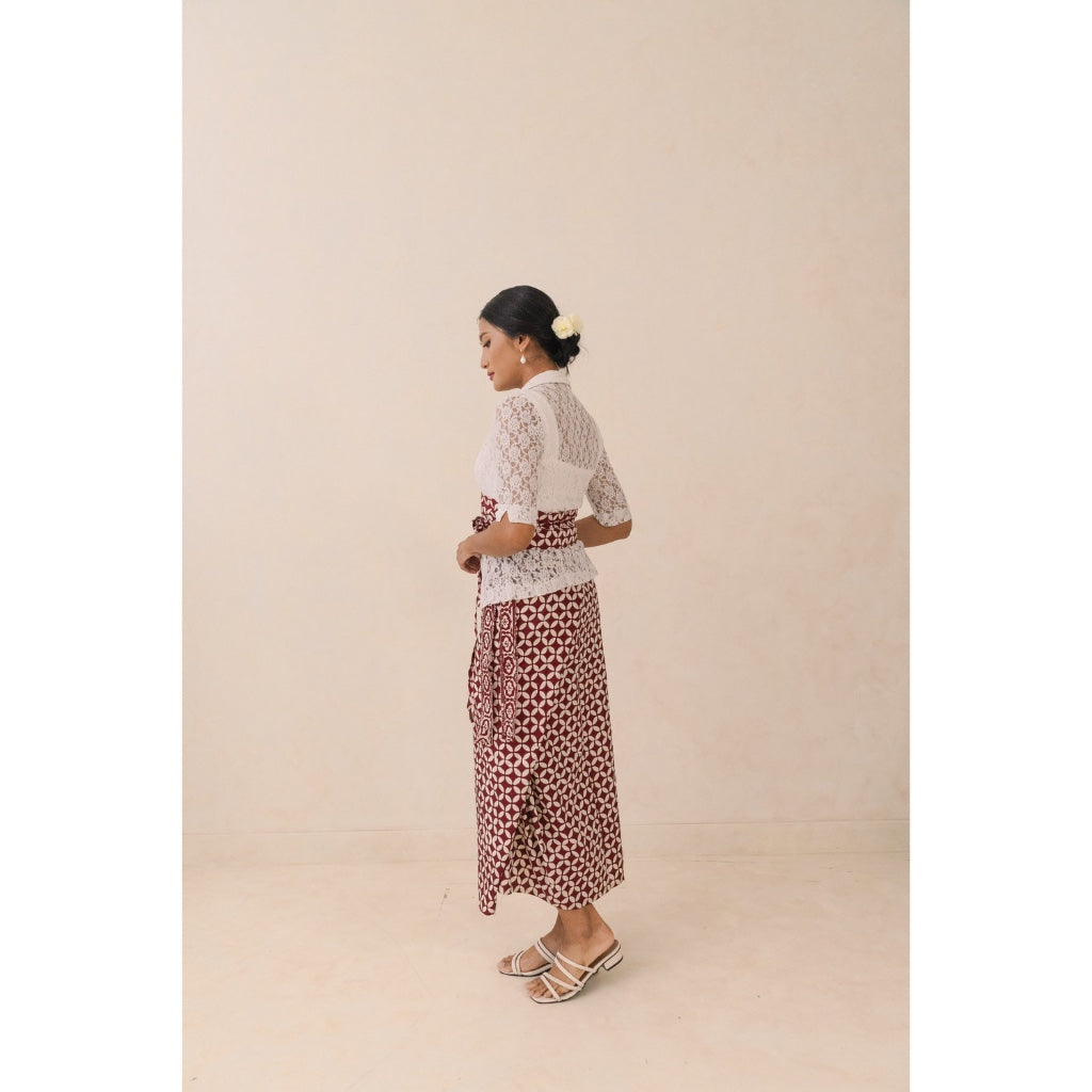 Rania in Red - Rok Lilit Batik