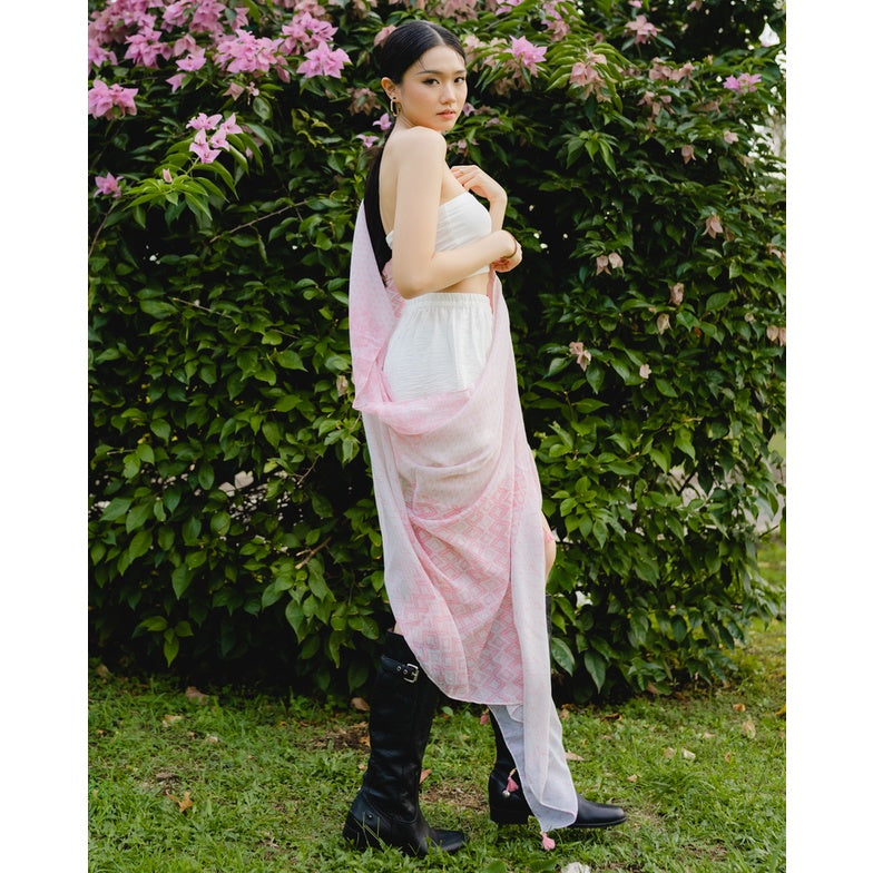 (DEFECT SALE) Raras Pink Shawl