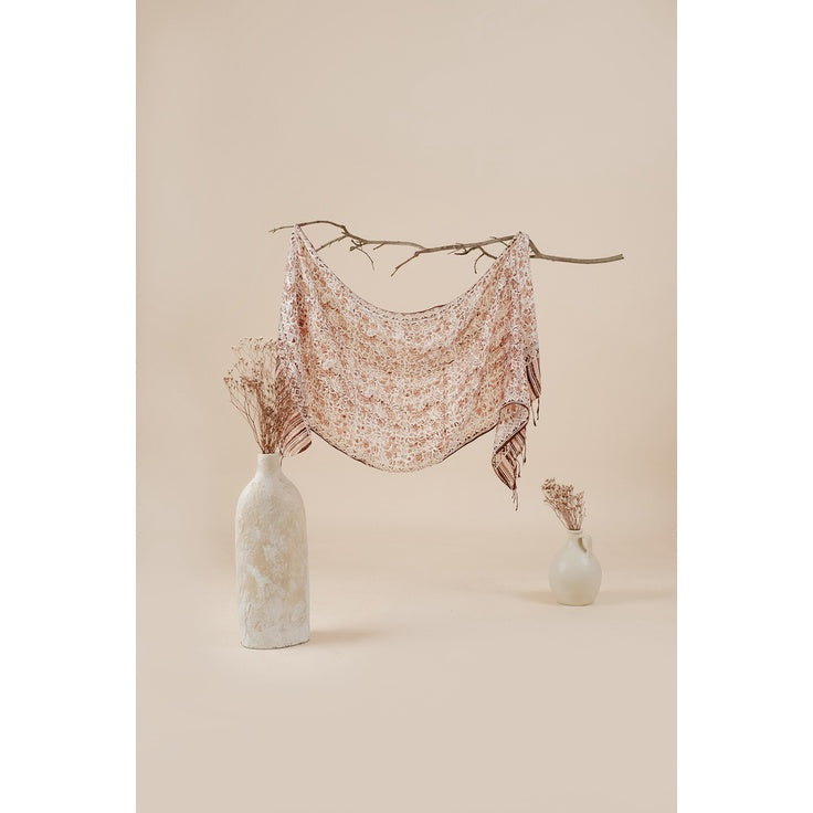 Syal Batik Sutra Brown 02