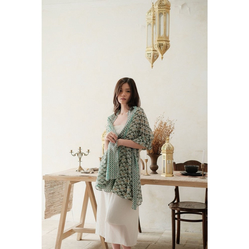 Pasha Green Shawl