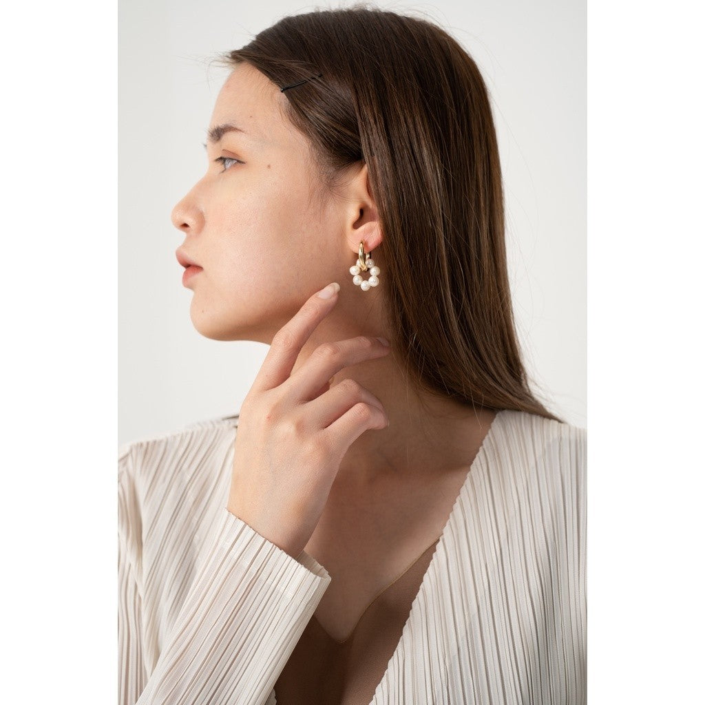 Gemma-Freshwater Pearl Earrings/Anting Mutiara Wanita