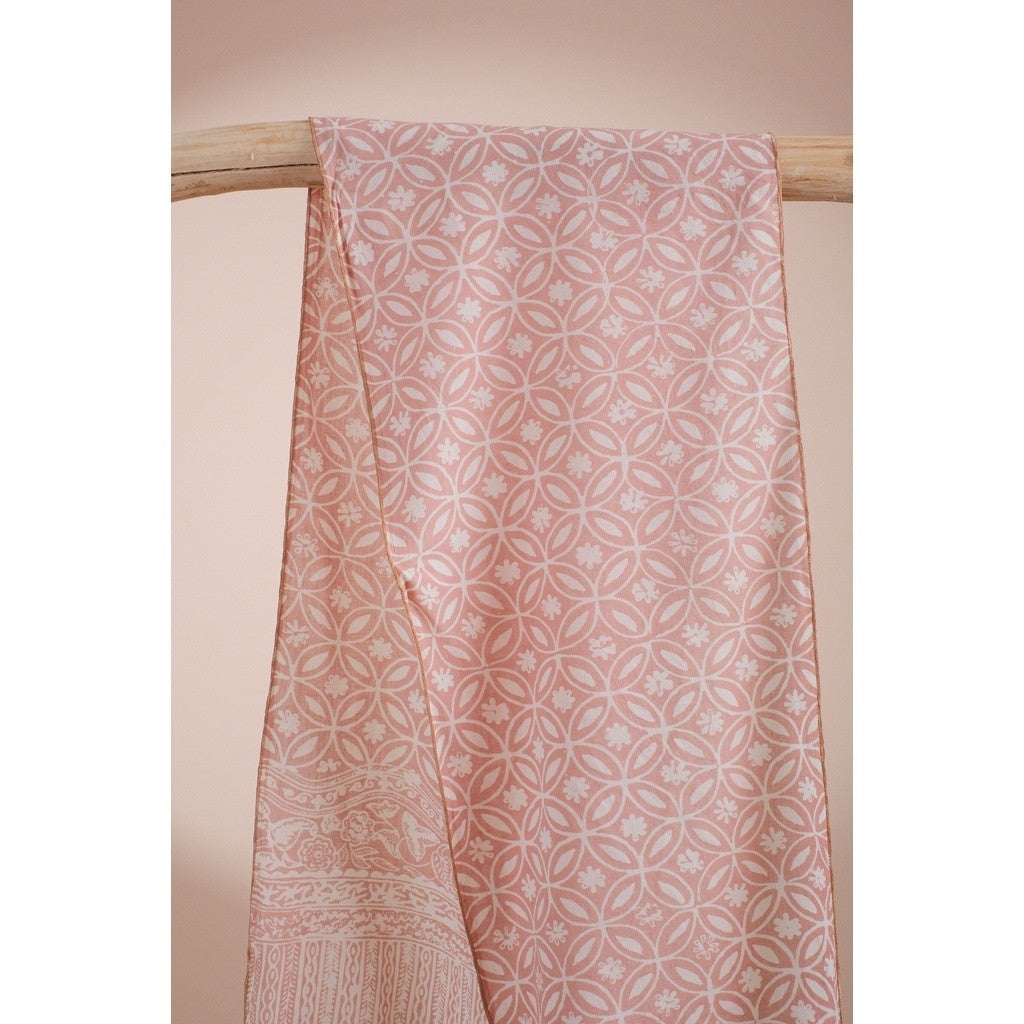Scarf Batik TCL Kawung 3 Cream