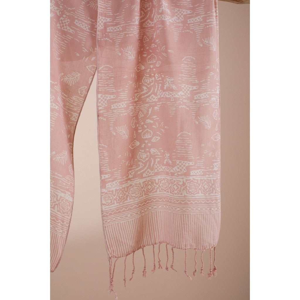 Scarf Batik L7 Cream