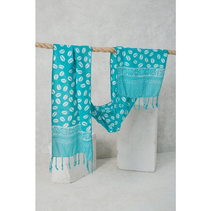 Scarf Batik Biji Kopi Tosca